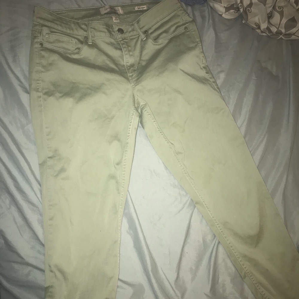 light greenish/grey Calvin Klein jeans